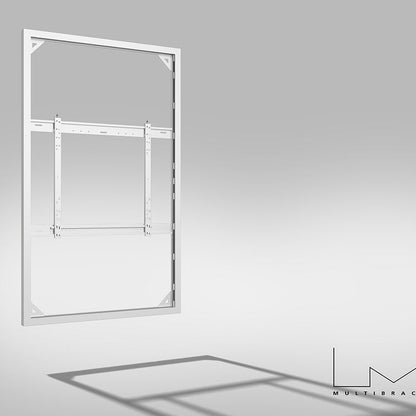 Multibrackets M Pro Series Enclosure 75" Wall Slim Medium White