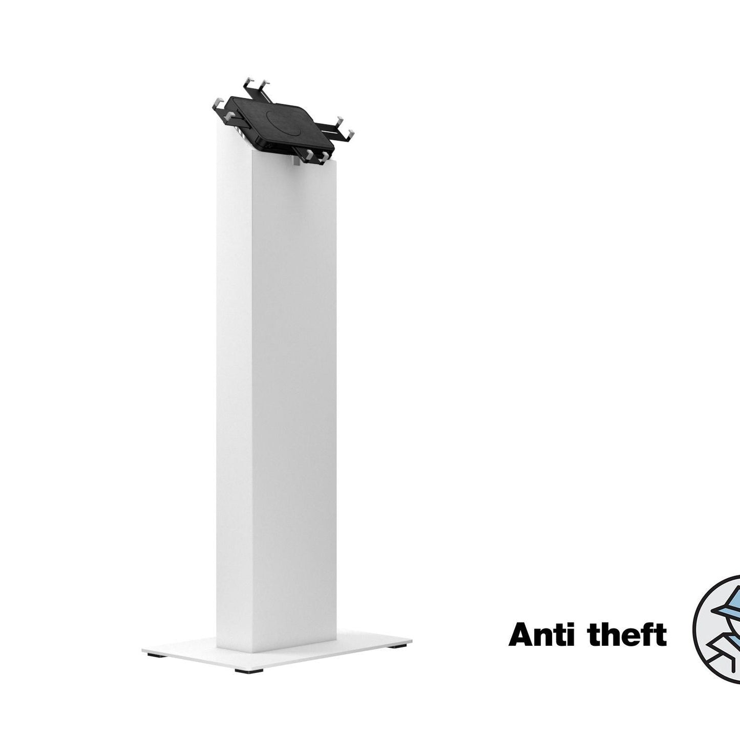 Multibrackets M Kiosk White with Lockable Tablet Mount 7"-14,6" *