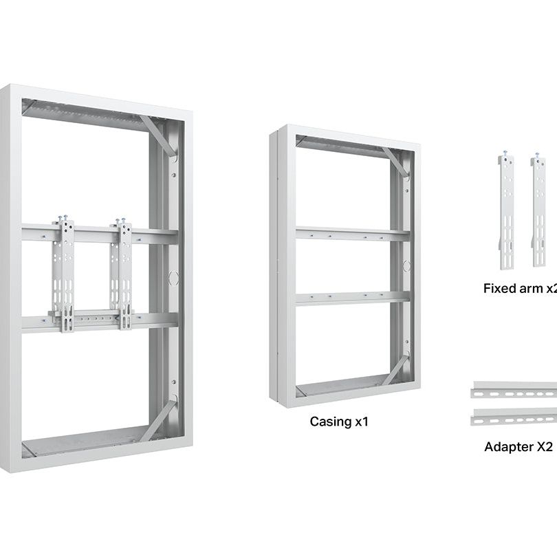 Multibrackets M Pro Series Enclosure 43" Medium B2B White