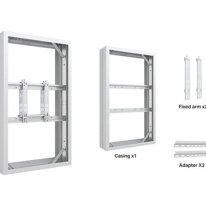 Multibrackets M Pro Series Enclosure 43" Medium B2B White
