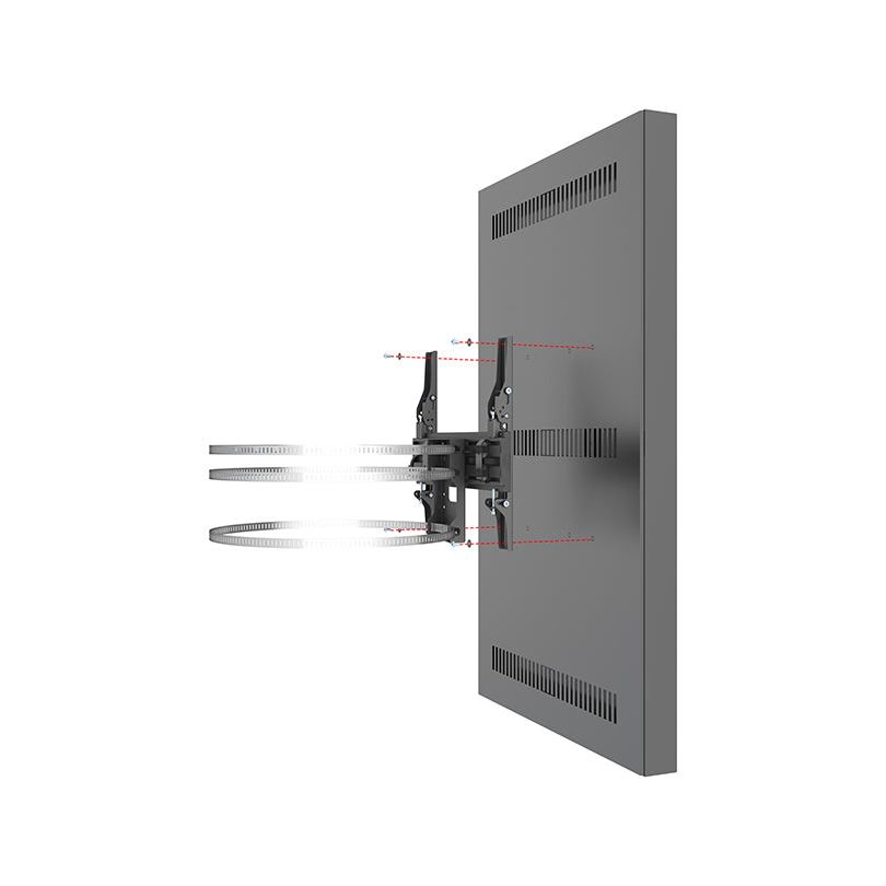 Multibrackets M Pro Series Enclosure 55" Column Medium Black