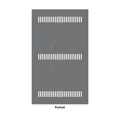 Multibrackets M Pro Series - Enclosure 32" Back Plate Small Black
