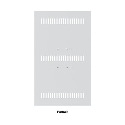 Multibrackets M Pro Series - Enclosure 43" Back Plate Small White