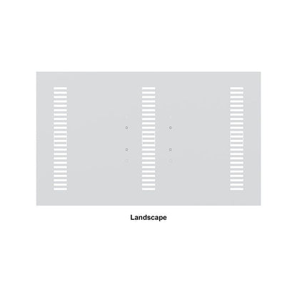 Multibrackets M Pro Series - Enclosure 43" Back Plate Small White