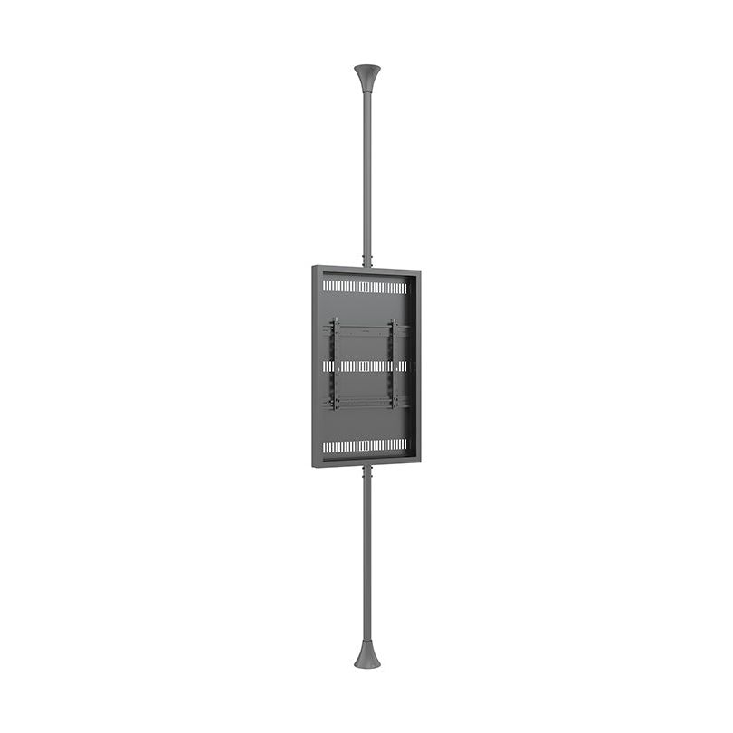 Multibrackets M Pro Series - Enclosure 50" Floor to Ceiling Medium Black