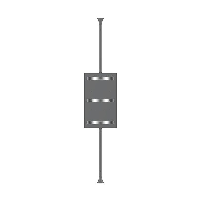 Multibrackets M Pro Series - Enclosure 50" Floor to Ceiling Medium Black