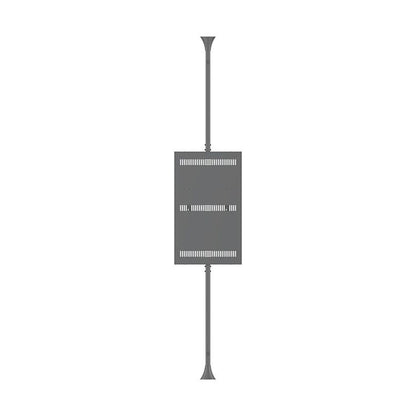Multibrackets M Pro Series - Enclosure 50" Floor to Ceiling Medium Black