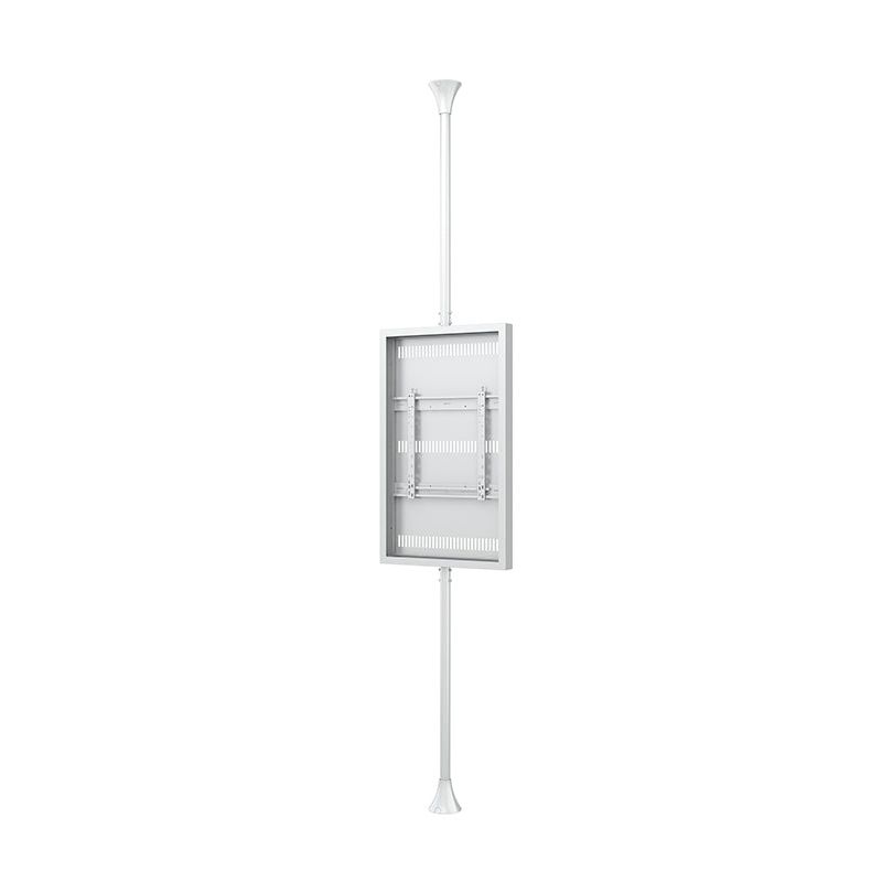 Multibrackets M Pro Series - Enclosure 50" Floor to Ceiling Medium White
