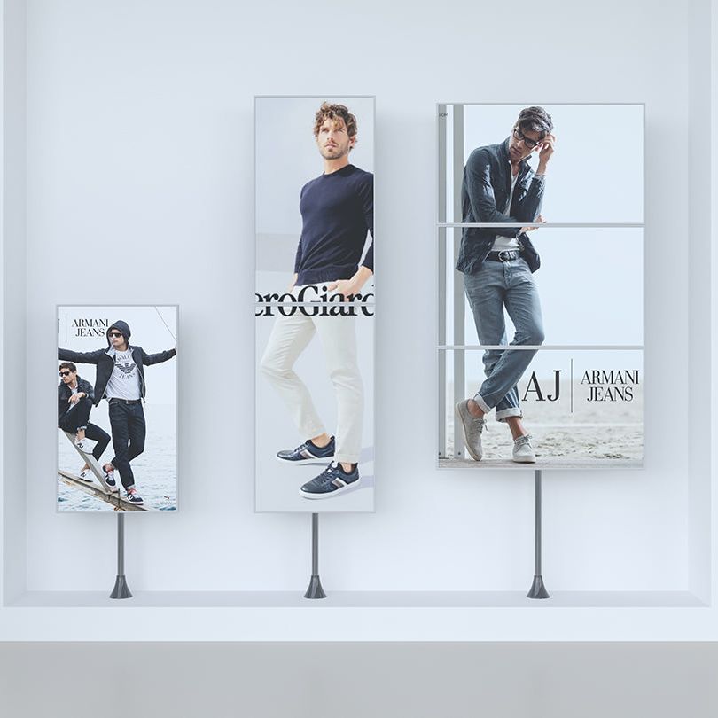 Multibrackets M Floor to Wall Mount Pro MBFW2U