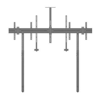 Multibrackets M Pro Series - Collaboration Side by Side 75" Floorsupport