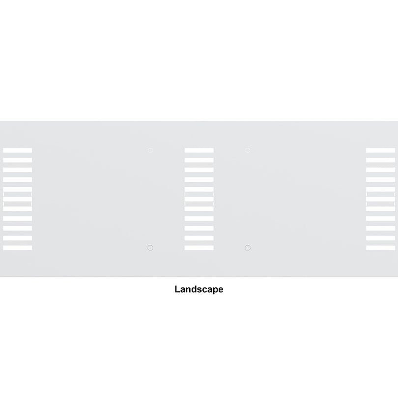 Multibrackets M Pro Series - Enclosure 37" Back Plate White