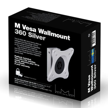 Multibrackets M VESA Wallmount 360 Silver