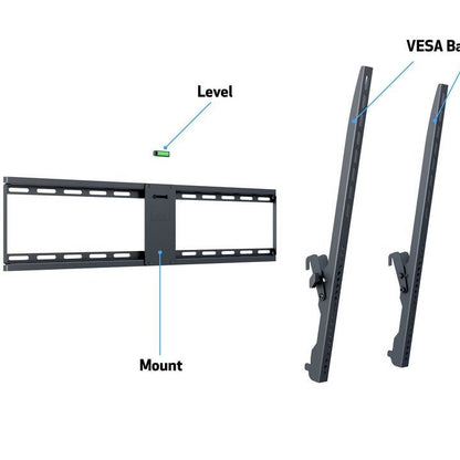 Multibrackets M Universal Tilt Wallmount Black Large