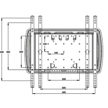 Multibrackets M VESA Super Slim Tilt & Turn