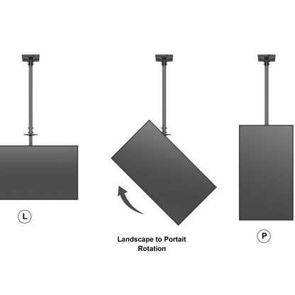 Multibrackets M Public Ceilingmount Medium Single 3000