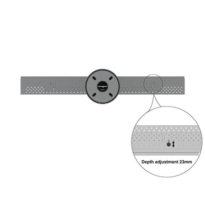 Multibrackets M Pro Series Enclosure 65" Floor to Ceiling Medium Black