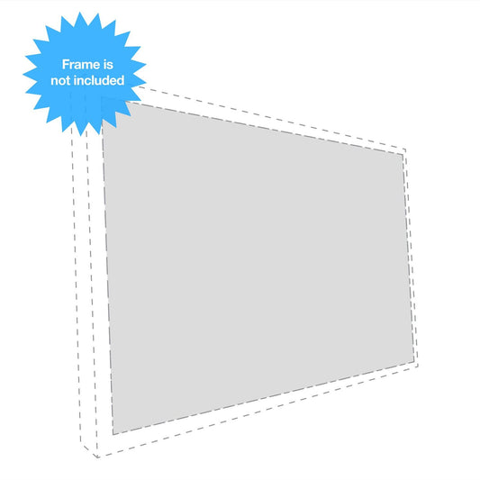 Multibrackets Extra Cloth, M Grey Plus, Gain 0,90 16:10, 135"