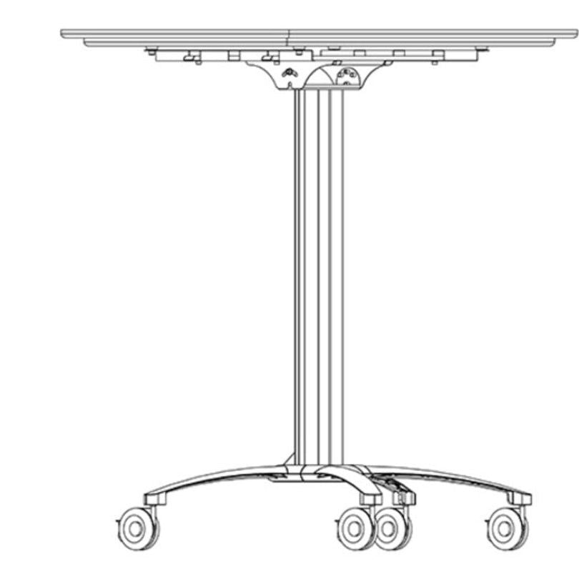 Multibrackets M Public Display Stand 110 HD Tilt & Table Black