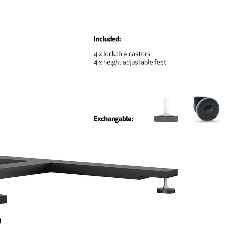 Multibrackets M Public Display Stand 110 HD Tilt & Table Black