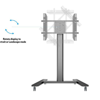 Multibrackets M Public Display Stand 145 HD Single Black