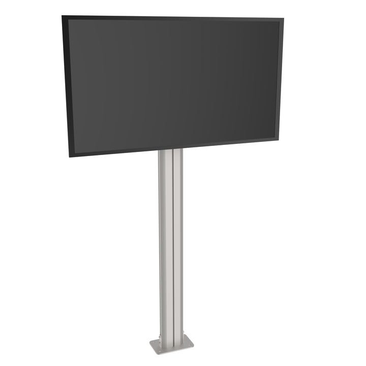Multibrackets M Public Display Stand Pillar 210 Silver, incl. 220V Power Rail