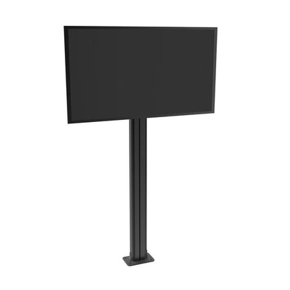 Multibrackets M Public Display Stand Pillar 210 Black, incl. 220V Power Rail