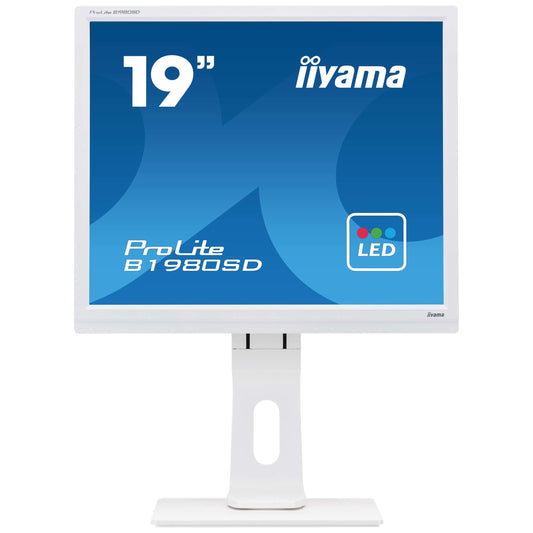 iiyama ProLite B1980SD-W1 19" LED 1280 x 1024 Monitor White