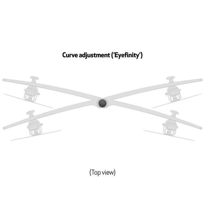 Multibrackets M VESA Desktopmount Dual Stand 24"-32" Expansion Kit