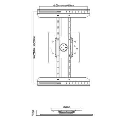Multibrackets M Universal Digital Signage Wallmount Black