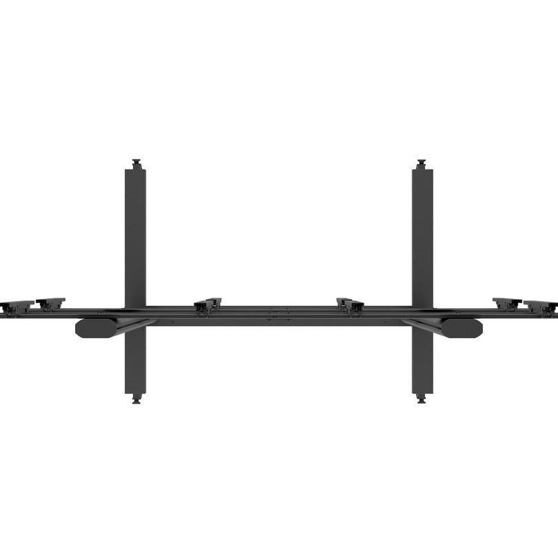 Multibrackets M Public Video Wall Stand 4-Screens 40-55" Black