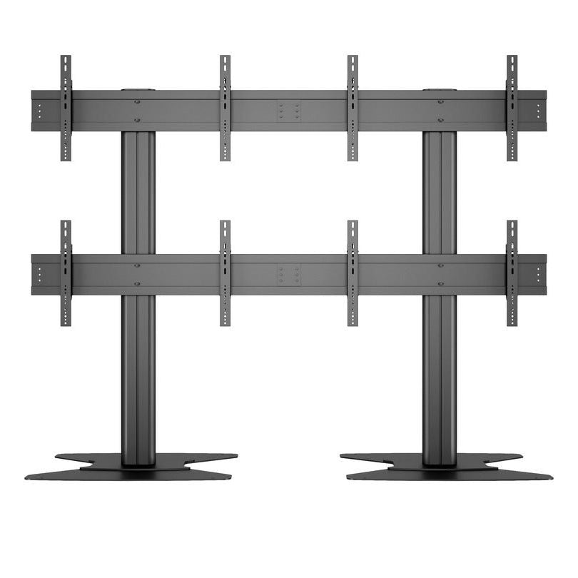Multibrackets M Public Video Wall Stand 4-Screens 40-55" Black