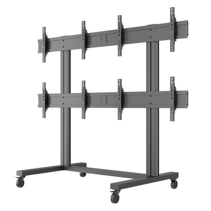 Multibrackets M Public Video Wall Stand 4-Screens 40-55" Black