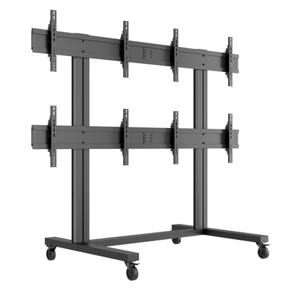 Multibrackets M Public Video Wall Stand 4-Screens 40-55" Black