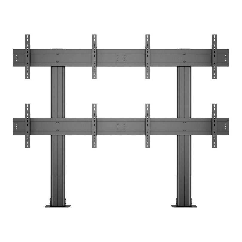 Multibrackets M Public Video Wall Stand 4-Screens 40-55" Black
