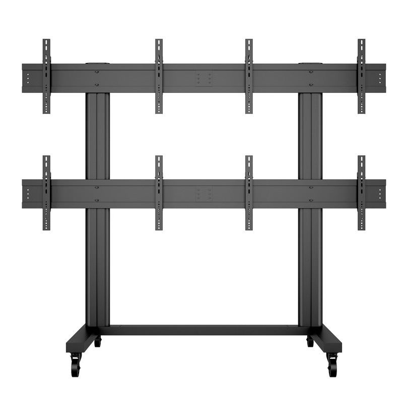 Multibrackets M Public Video Wall Stand 4-Screens 40-55" Black
