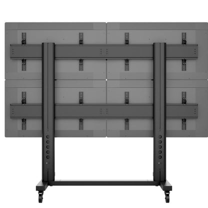 Multibrackets M Public Video Wall Stand 4-Screens 40-55" Black