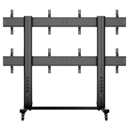 Multibrackets M Public Video Wall Stand 4-Screens 40-55" Black