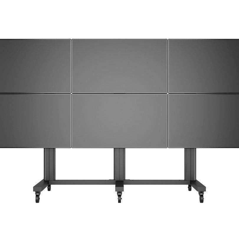 Multibrackets M Public Video Wall Stand 6-Screens 40-55" Black