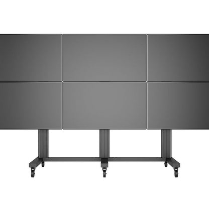 Multibrackets M Public Video Wall Stand 6-Screens 40-55" Black