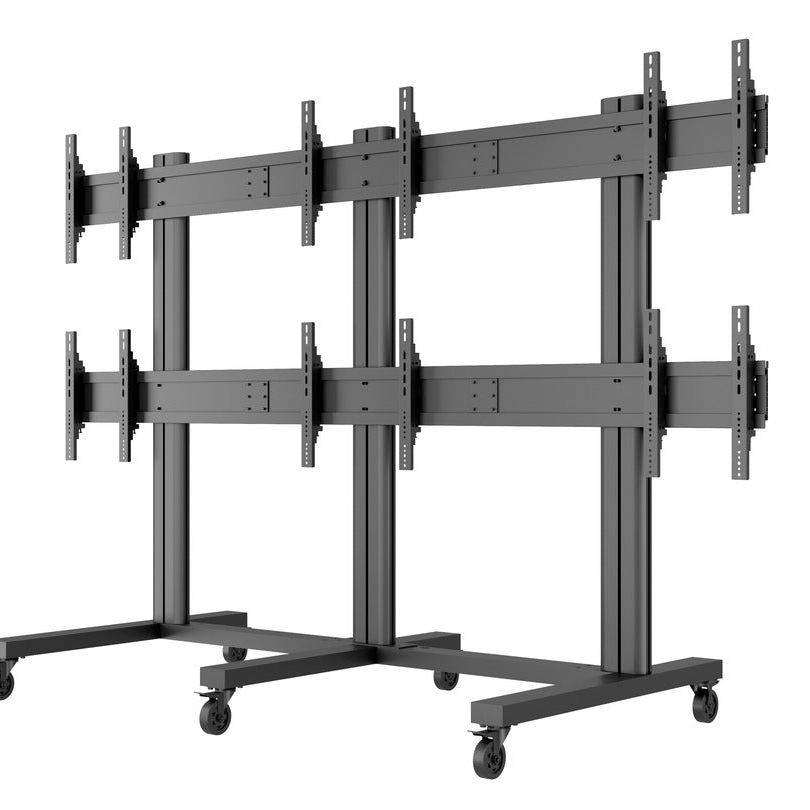 Multibrackets M Public Video Wall Stand 6-Screens 40-55" Black