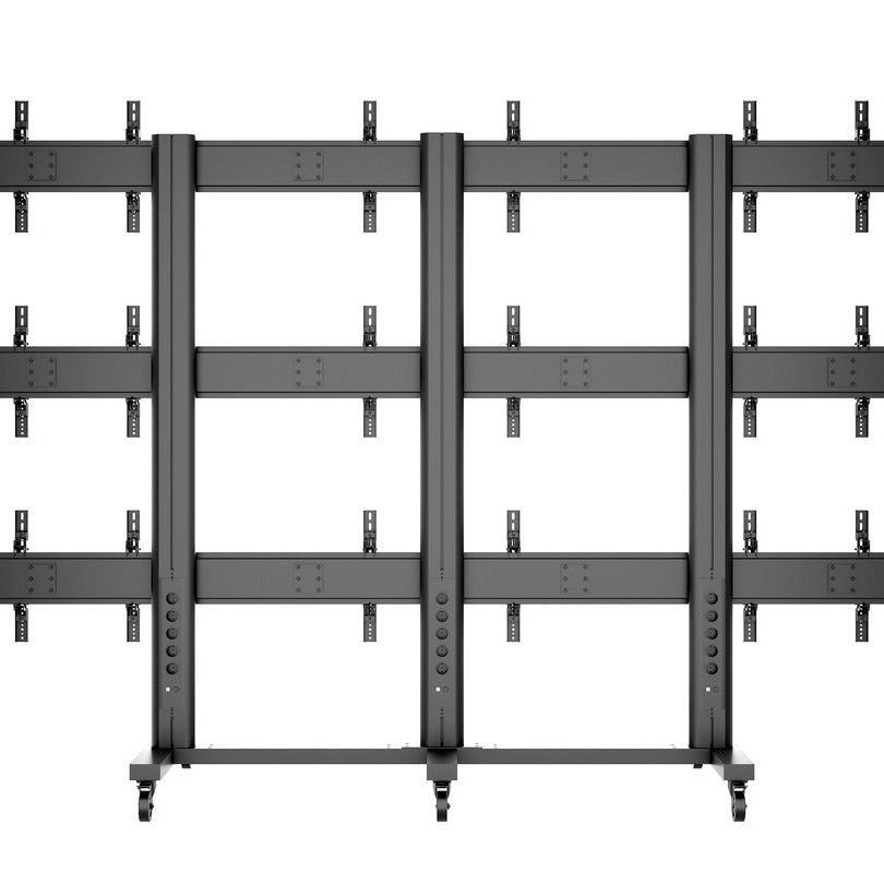 Multibrackets M Public Video Wall Stand 9-Screens 40-55" Black