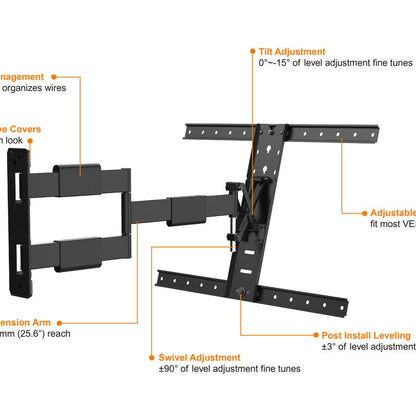 Multibrackets M VESA Flexarm Thin Black