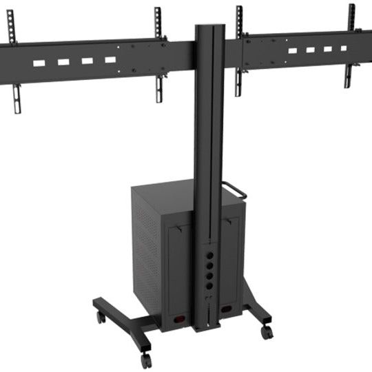 Multibrackets M Public Display Stand 180 Dual MediaBox4 Black