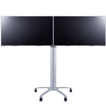 Multibrackets M Public Display Stand Dual Screen Mount 40-55" Silver