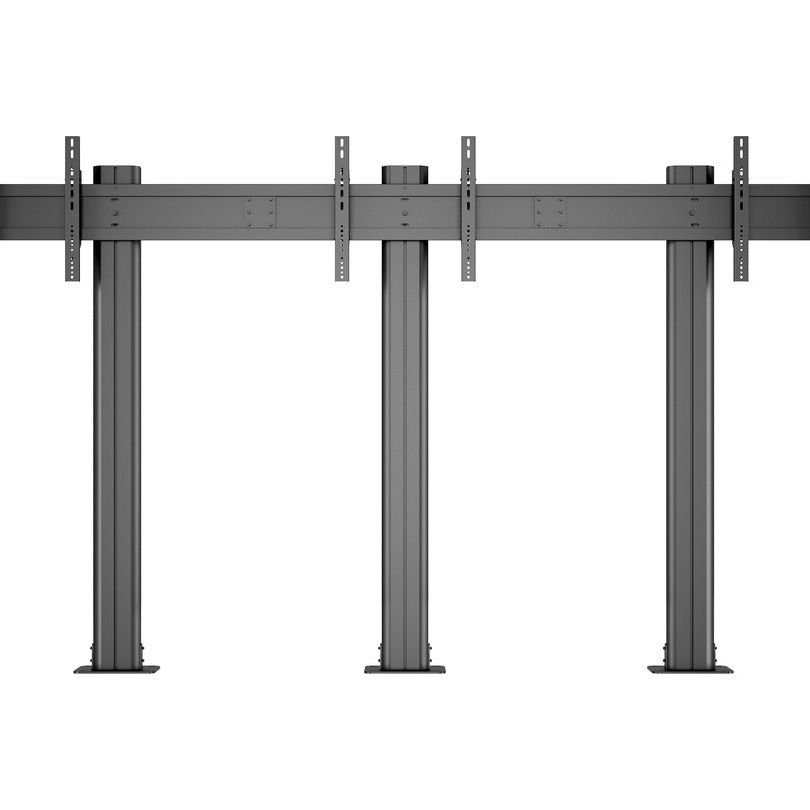 Multibrackets M Public Video Wall Stand 3-screens 40-55" Black