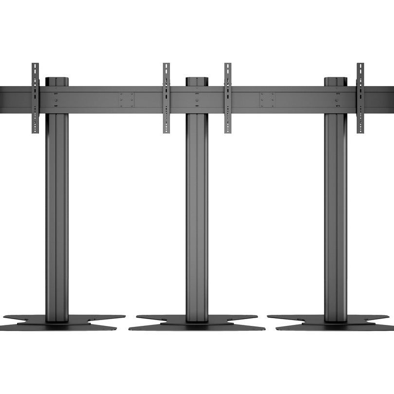 Multibrackets M Public Video Wall Stand 3-screens 40-55" Black