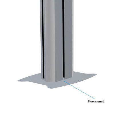 Multibrackets M Public Display Floorstand Base B2B Silver