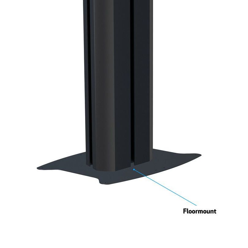 Multibrackets M Public Display Floorstand Base B2B Black