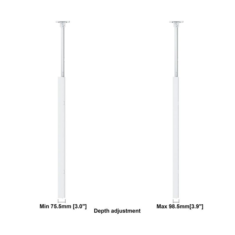 Multibrackets M Pro Series Enclosure 75" Ceiling Large White
