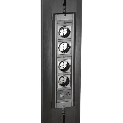 Multibrackets M Public Display Stand Pillar 70 Silver, incl. 220V Power Rail